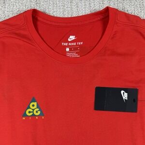NWT Nike ACG Mens Large Orange "We Out There" T-Shirt AQ3951-634